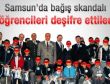 Samsun'da bağış skandalı