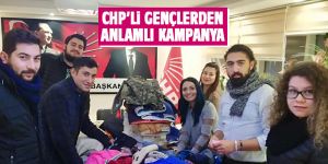 CHP'li gençlerden anlamlı kampanya