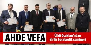 Gölbaşı’nda "Ülküde Bir, Ülkede Bir" Etkinliği