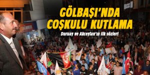 Gölbaşı'nda büyük coşku