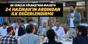 Ak Parti İl Gençlik Gölbaşı'nda buluştu