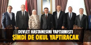 Hayırseverden Gölbaşı'na okul yapımı