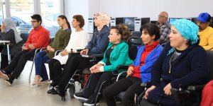 Zübeyde Hanım Kültür Merkezi'nde engelliler eğitim
