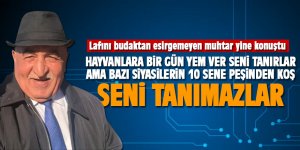 Bayram Özkan'dan siyasilere ders gibi sözler