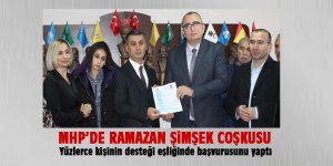 MHP'de Ramazan Şimşek coşkusu