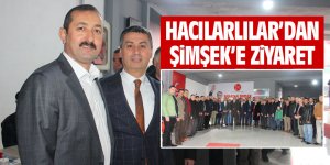 Hacılar mahallesinden Ramazan Şimşek'e ziyaret