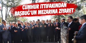 Cumhur ittifakından Başbuğ'un mezarına ziyaret