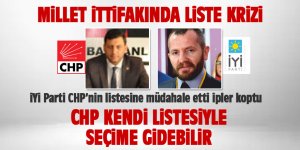 Millet ittifakında liste krizi! Ayrı listelerle seçime gidilebilir