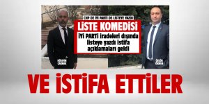 Çakmak ve Ökmen İYİ PARTİ'den istifa etti