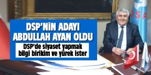 DSP'nin adayı belli oldu