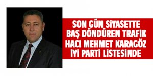 Hacı Karagöz İYİ PARTİ'de