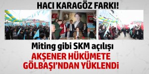 Hacı Karagöz'ün SKM açılışını Akşener yaptı