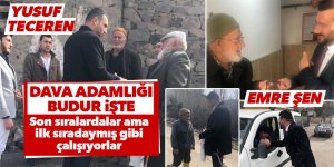 Dava adamlığı budur işte! Emre Şen ve Yusuf Teceren sahada