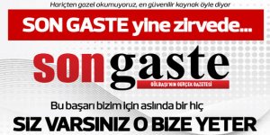 SON GASTE yine zirvede