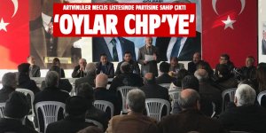 Artvinlilerden CHP'ye destek