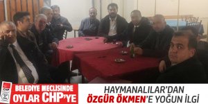 Özgür Ökmen Haymanalılar Derneği'ni ziyaret etti