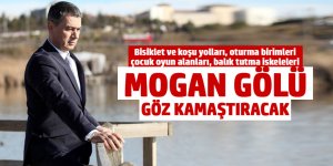 Mogan Sahil Parkı  göz kamaştıracak