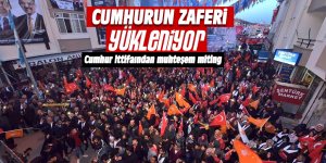 Şafak Mahallesinden Cumhur İttifakına destek