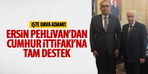 Ersin Pehlivan'dan tam destek