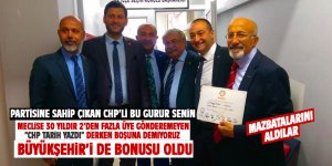 CHP'liler mazbatalarına kavuştu