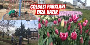 Gölbaşı Parkları yaza hazır