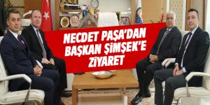 Necdet Özel'den Başkan Şimşek'e ziyaret