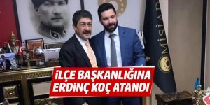 MİSİAD İlçe Başkanlığına Erdinç Koç atandı