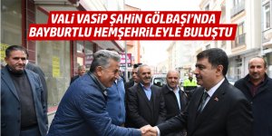 Vali Vasip Şahin hemşehrileriyle buluştu