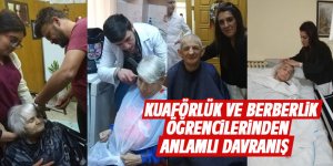 Mesleki eğitim öğrencilerden anlamlı davranış