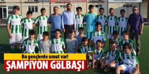 Gölbaşı Belediye Spor şampiyon oldu!