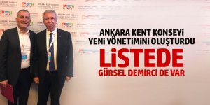 Gürsel Demirci KENT KONSEYİ'ne girdi