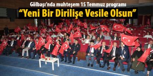 Gölbaşı Belediyesi 15 Temmuz şehitlerini andı