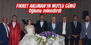 Fikret Akliman'ın mutlu günü