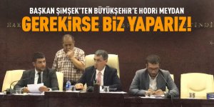 Başkan Şimşek: Gerekirse biz yaparız