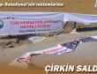 Bilboardlara çirkin saldırı