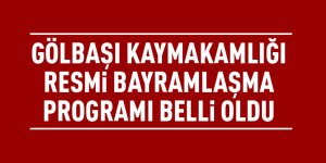 Resmi bayramlaşma programı belli oldu