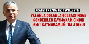 Şevket Cinbir İzmit Kaymakamlığı'na atandı