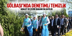 Gölbaşı'nda denetimli temizlik