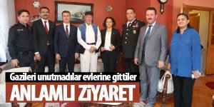 Gazilere evinde ziyaret