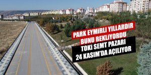 Yeni pazar yeri 24 Kasım'da kuruluyor