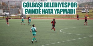 Gölbaşı Belediyespor evinde galip!