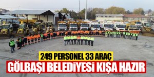 Gölbaşı Belediyesi kışa hazır!