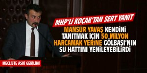 MHP'li Koçak'tan ret oyu açıklaması