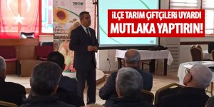 İlçe Tarım'dan çiftçilere sigorta uyarısı