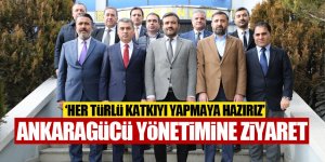 Başkan Şimşek'ten Ankaragücü yönetimine ziyaret!