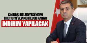 Gölbaşı Belediyesi'nden üreticiye tam destek!