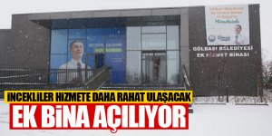 Gölbaşı Belediyesi'nin İncek'te ek binası açılıyor!