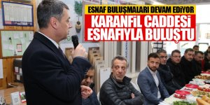 Başkan Şimşek esnafla buluştu!