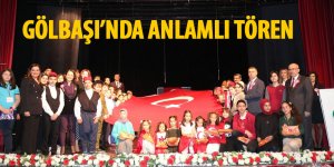 Gölbaşı'nda anlamlı tören