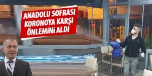 Anadolu Sofrası'nda Korono dezenfektesi